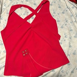 Guess Hot Pink bodysuit Size XL